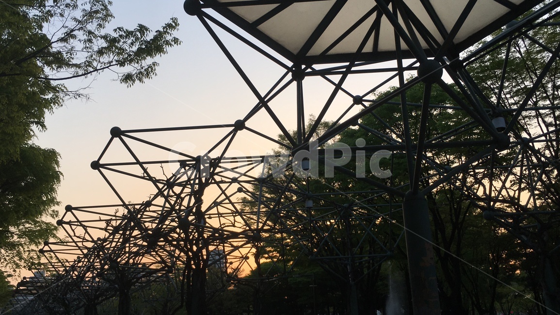 자연,풍경,공원,산책,건축물,건물,쉼터,하늘,노을,sunset,park,nature,도시,walk,architecture,건축학,구조물