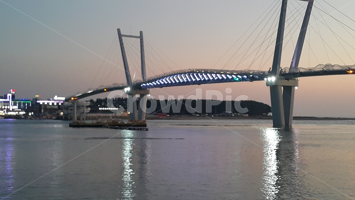 드르니항,꽃게다리,태안,충남태안,안면도,야경,밤,풍경,nightscape,night,landscape,건축물,건물외관,exterior,building,structure,architecture,construction,건물,bridge,다리