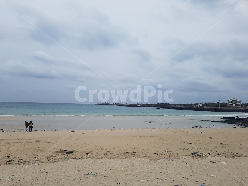 제주도,바다,해수욕장,길,풍경