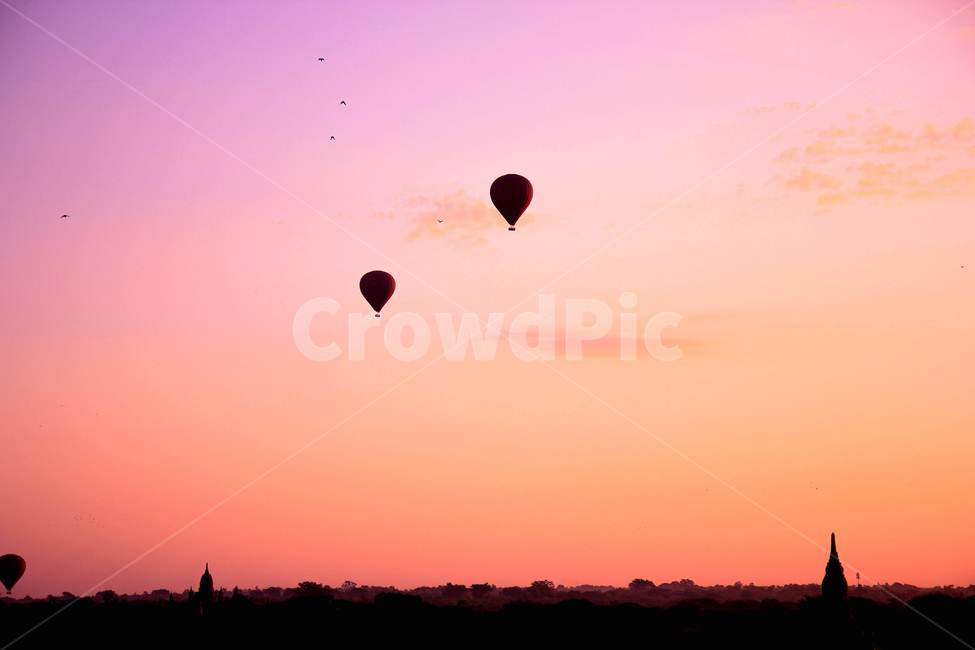 하늘,일출,sunshine,열기구,벌룬,sky,skyline,노을,자연,미얀마,바간,bagan,myanmar