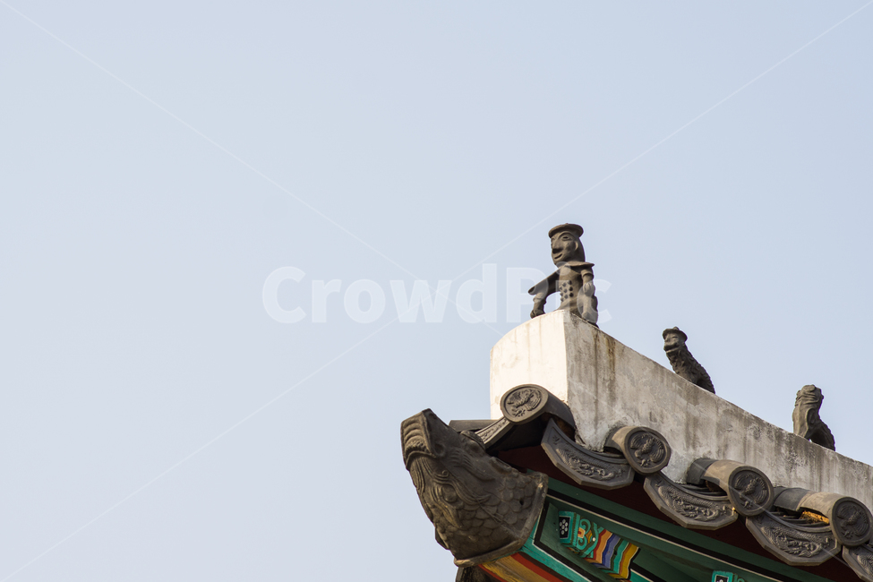 지붕,어처구니,한국,역사,고궁,문화,문화재,Korea,History,한국전통,한국문화,korean traditional,korean culture,건축물,건물외관,exterior,building,structure,architecture,construction