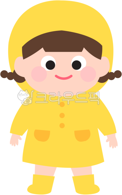여름,여름방학,여름방학일러스트,어린이,어린이일러스트,아이,아이일러스트,유치원일러스트,유치원,어린이집,장마,소나기,우비,우비일러스트,우비입은아이,우비입은어린이,우비입은소녀,노란우비,유치원생