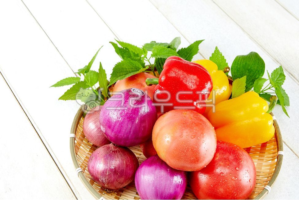 토마토, 양파, 적양파, 빨간양파, 파프리카, 사진,이미지,일러스트,캘리그라피 - 포토비작가
