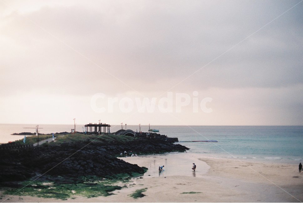 제주,제주도,바다,해수욕장,현무암,여름,필름,필름사진,jeju,sea,summer,film