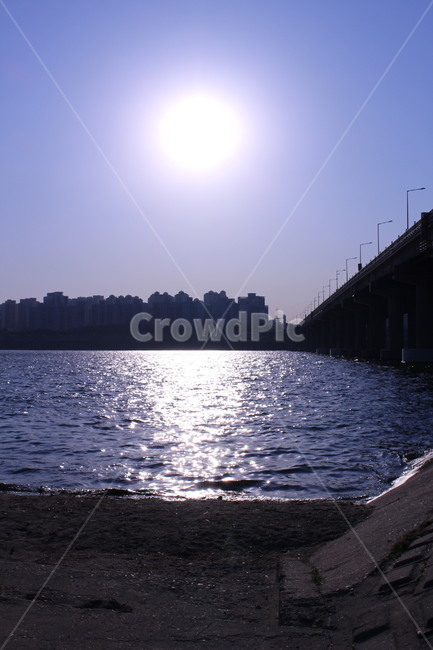 한강,hanriver,river,강,하늘,하늘색,파랑색,blue,자연