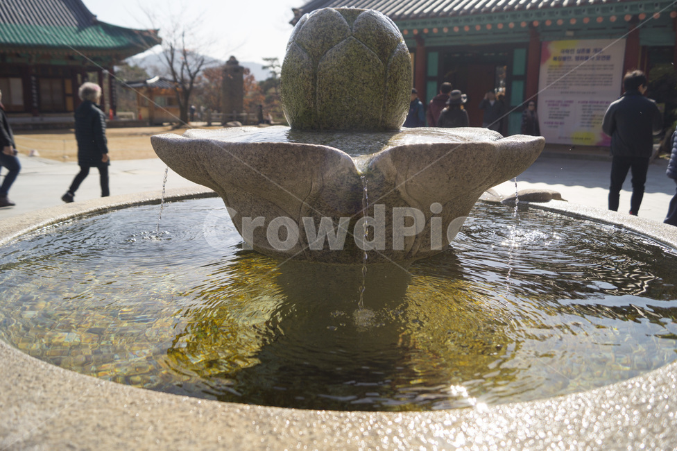 약수터,물,동화사,흐르는물,우물,조각상,동상,석상,조형물,statue,bronze statue,stone statue,사람들,대중,군중,other people,crowd