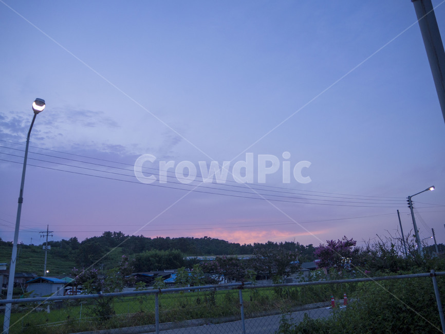 창녕,하늘,sky,해질녘,분홍색하늘,핑크색하늘,보랏빛하늘,자연,풍경,nature,landscape,cable,케이블