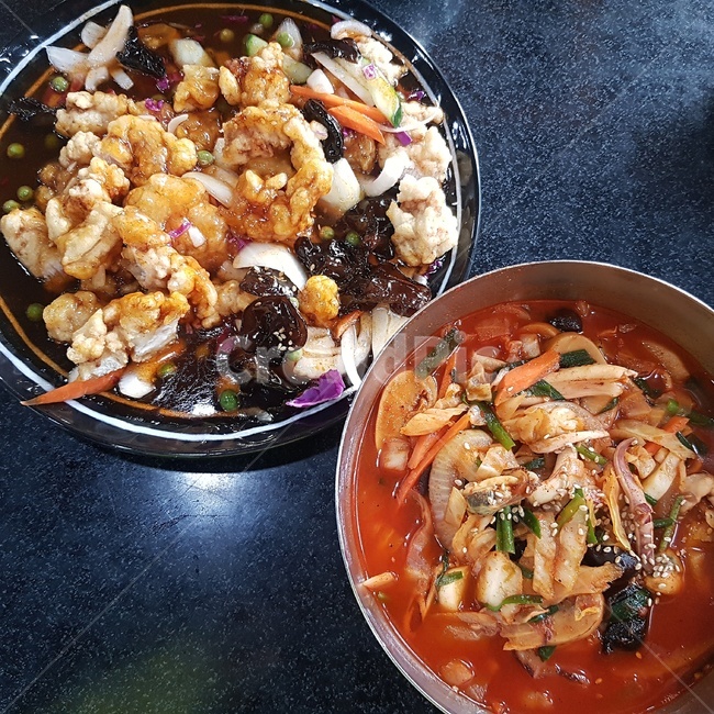 탕수육,짬뽕,중식,음식,매운음식,중국음식,food