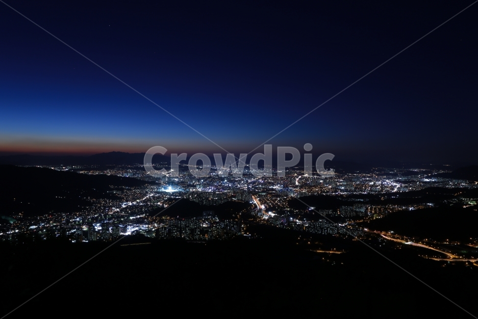 야경,나이트샷,자연풍경,풍경,식장산,산,자연,야경,밤,풍경,nightscape,night,landscape,도시,city,nature,outdoors,옥외,경치,scenery,aerial view,조감도