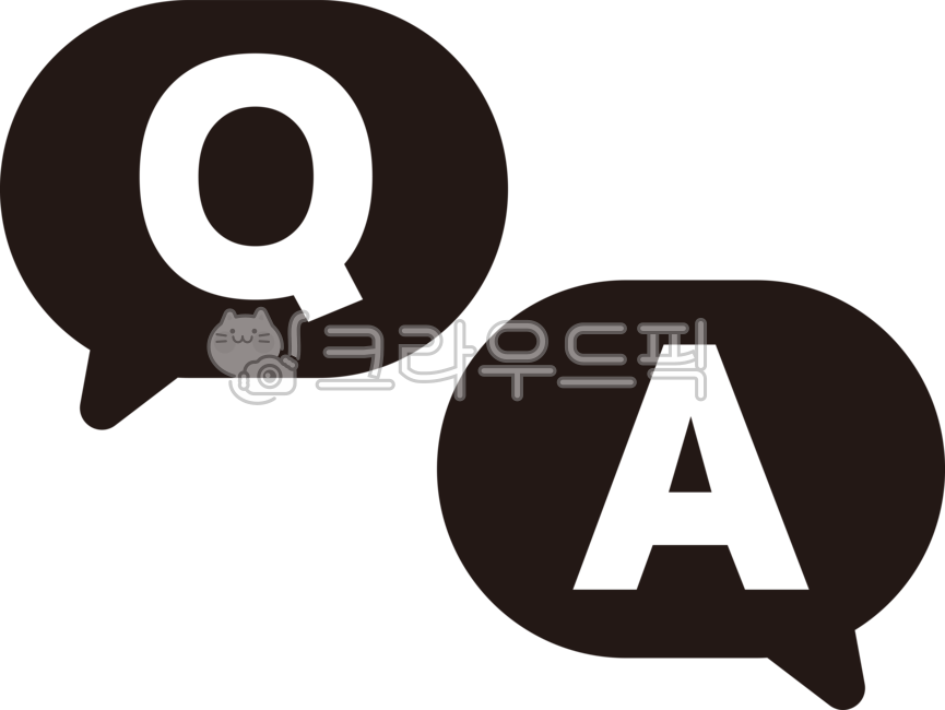 큐앤에이,질문,궁금한점,고객센터,질의응답,질문답변,상담,서비스,아이콘,말풍선,묻고답하기,faq
