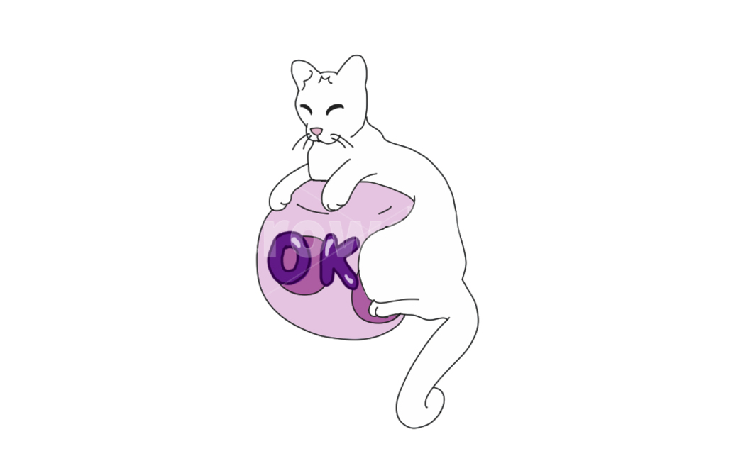 동의,ok,주사위,고양이,승인,고양이그림,catart,귀여운그림,냥이그림,일러스트,고양이일러스트,cat