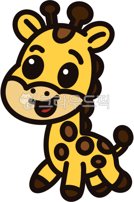 Giraffe,African animals,cute animals,wild animals,cute giraffe,workbook animal elements,animal designs