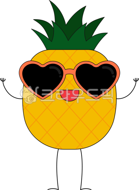 Pineapple,pineapple character,sunglasses,pineapple sunglasses,fruit,summer fruit,summer,cute character,character,fruit character,summer vacation,vacation fruit,summer fruit character,pineapple person,pineapple human