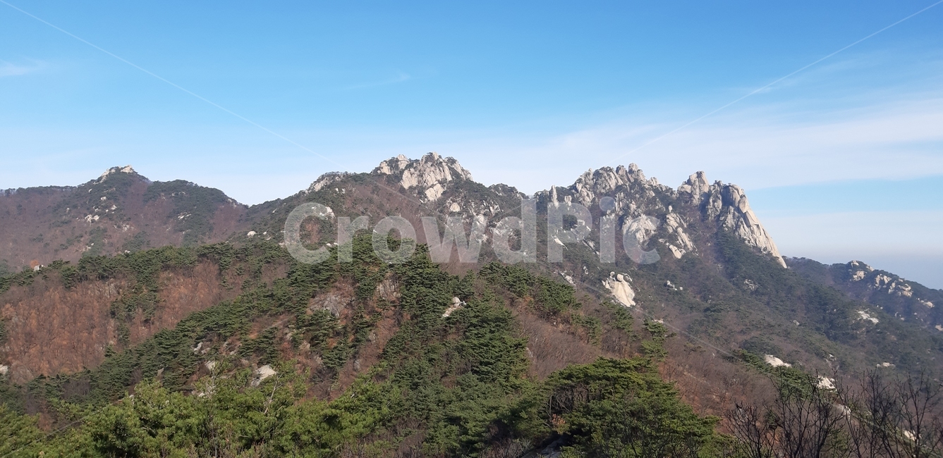 도봉산,능선,칼바위,자운봉,선인봉,만장봉,주봉,자연,풍경,nature,landscape,한국자연풍경,한국자연경관,korea nature landscape,outdoors,옥외,mountain,산,mountain range,산맥,slope,경사