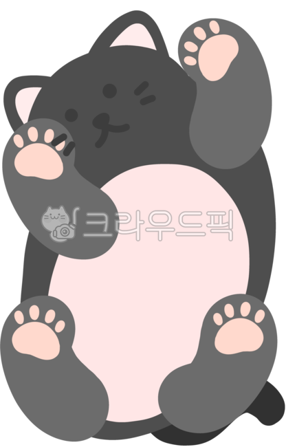 손그림,어린이집,유치원,메모지,편지지,동물,동물편지지,고양이,검정,검은고양이