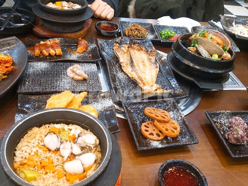 Abalone Rice,Abalone dish,Jeju,Abalone Hansang,Abalone Set Meal