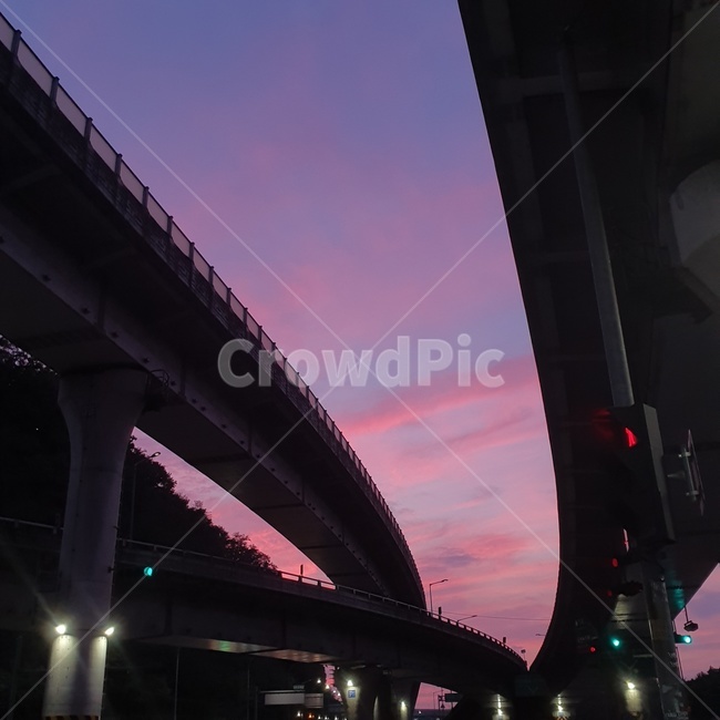 하늘,도시풍경,야경,구름,sky,예쁜하늘,sunset