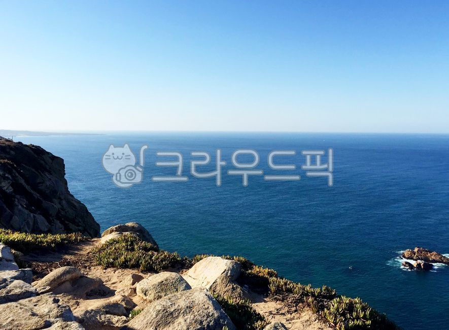 sky,Cape Hoca,Cliff,headland,cliff,nature,Atlantic Ocean,portugal,Portugal,sea,horizon,atlantic,promontory,ocean,caperoca