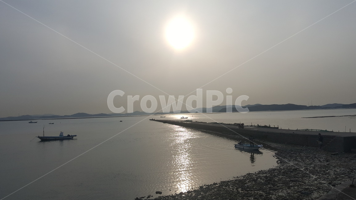 빛,서산,플레어,light,노을