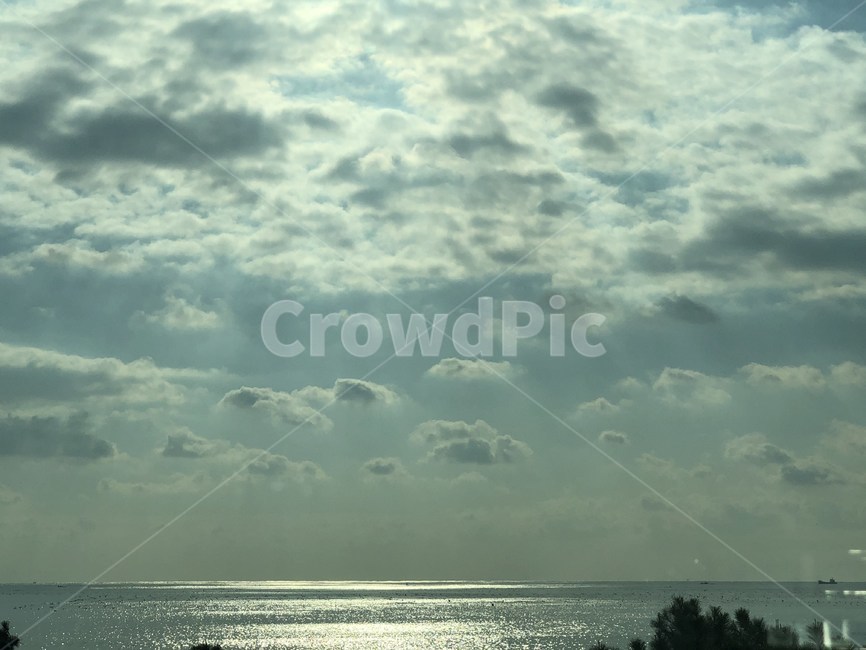 바다,하늘,해,낮,오션,sea,sun,sunrise,구름,자연,풍경,nature,landscape,outdoors,옥외