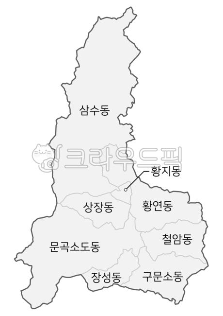 태백시행정지도,태백시지도,태백시,태백,강원도행정지도,강원도,지도,강원도지도,한국지도