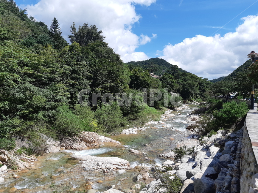 오색약수터,계곡,물,자갈,자연,설악산,산,풍경