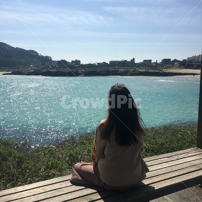 제주도,힐링,뒷모습,인물,여자