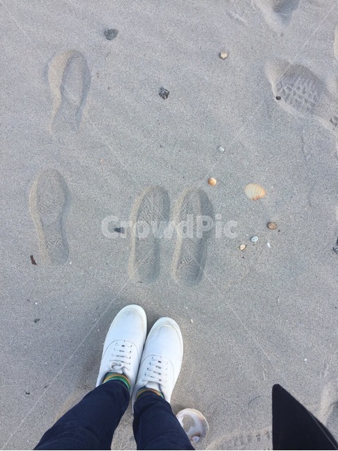 바다,발자국,운동화,조개,모래,sea,sand,footprint,gymshoes,shellfish,해변,바다,beach,sea,사람,인물,인간,human,person,신체일부,몸,body
