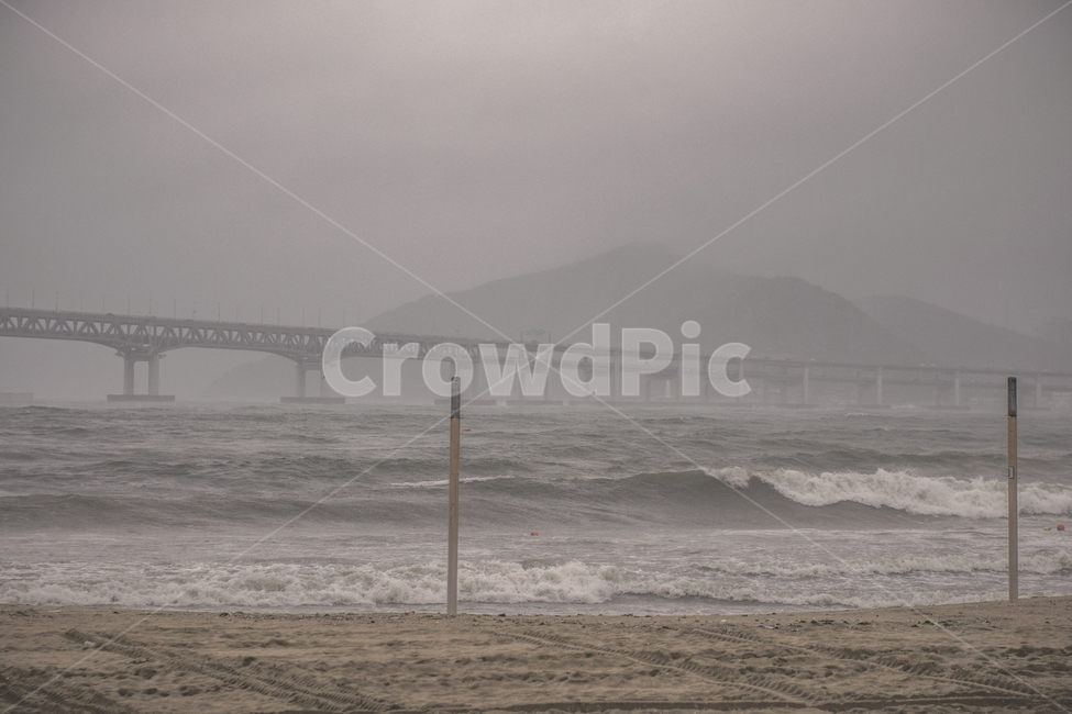 태풍,광안리,자연재해,재해,재난,자연,풍경,nature,landscape,해변,바다,beach,sea,water,물,outdoors,옥외,ocean,대양