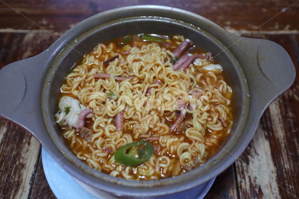 낙지라면,냄비라면,낙지,라면끓이기,매운라면,라면