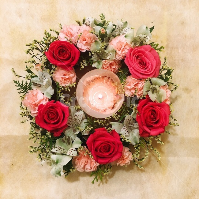 꽃,꽃리스,초,장미,장식,flower,rose,인테리어,벽장식