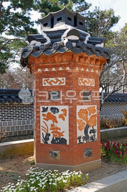 아미산굴뚝,굴뚝,왕실굴뚝,월미공원,경복궁아미산굴뚝,교태전,전통굴뚝