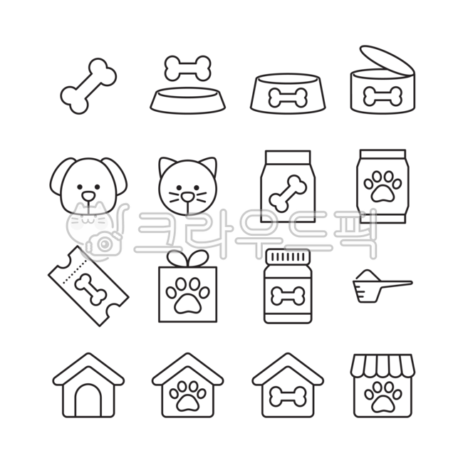 snack,icon,food,feed,character,pet shop,puppy,cat,animal hospital,logo,animal,illustration,vector,pet dog,dog,pet