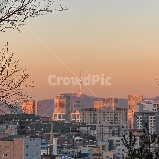 타워,노을,초저녁,도시,건물,도시,풍경,city,landscape,한국도시풍경,한국도시경관,korea cityscape,metropolis,중심지,building,시티,town,urban,어반