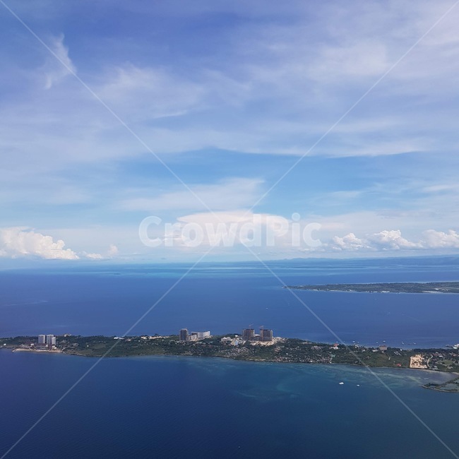 sky,cloud,ocean,Philippines,airplane