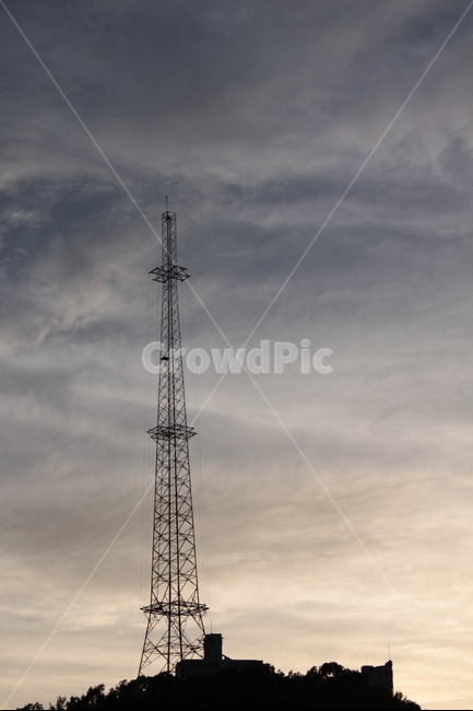 철탑,구름,노을,하늘,탑,산업,industry,industrial,에너지산업,energy industry