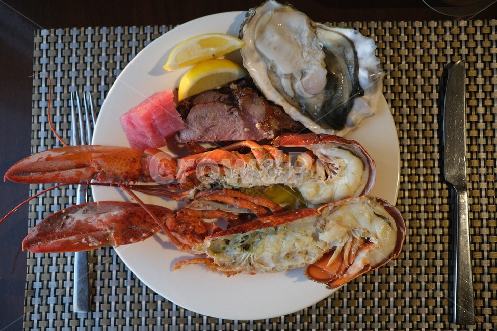 랍스터,lobster,음식,레몬,굴,호텔,조식,뷔페,buffet,음식,식재료,요리,food,cook,meal,dishes,food reserves