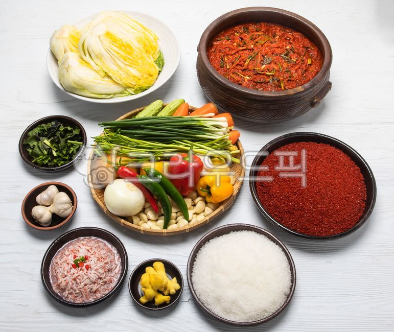 김장, 김치, 김장재료, 김치재료, 김장재료모듬, 사진,이미지,일러스트,캘리그라피 - carywoman작가