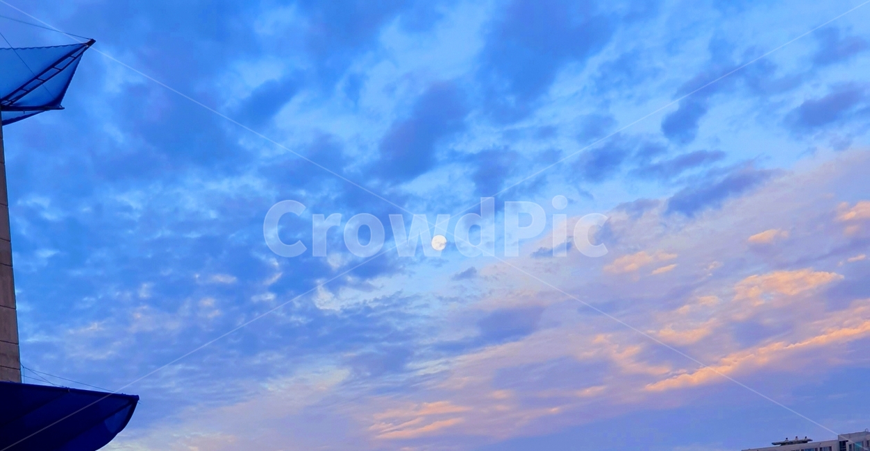 달,구름,가을달,하늘,이쁜하늘,자연,풍경,nature,landscape,outdoors,옥외,sky,azure sky,푸른 하늘
