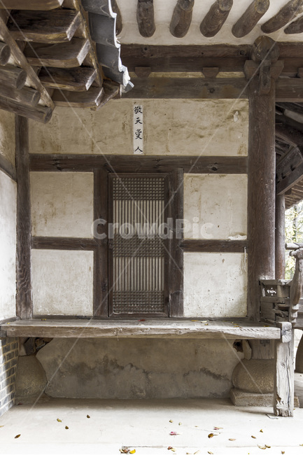 Floor,old house,Pillar,eaves,traditional house