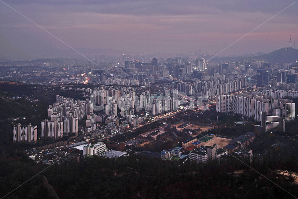 도심풍경,서울,서대문구,안산,노을,석양,아파트,건물,독립공원,도시,풍경,city,landscape,한국도시풍경,한국도시경관,korea cityscape