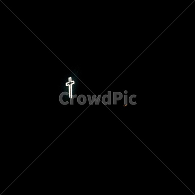 십자가,달,밤하늘,밤,검정,교회,야경,밤,풍경,nightscape,night,landscape,종교,신앙,religion,belief,faith