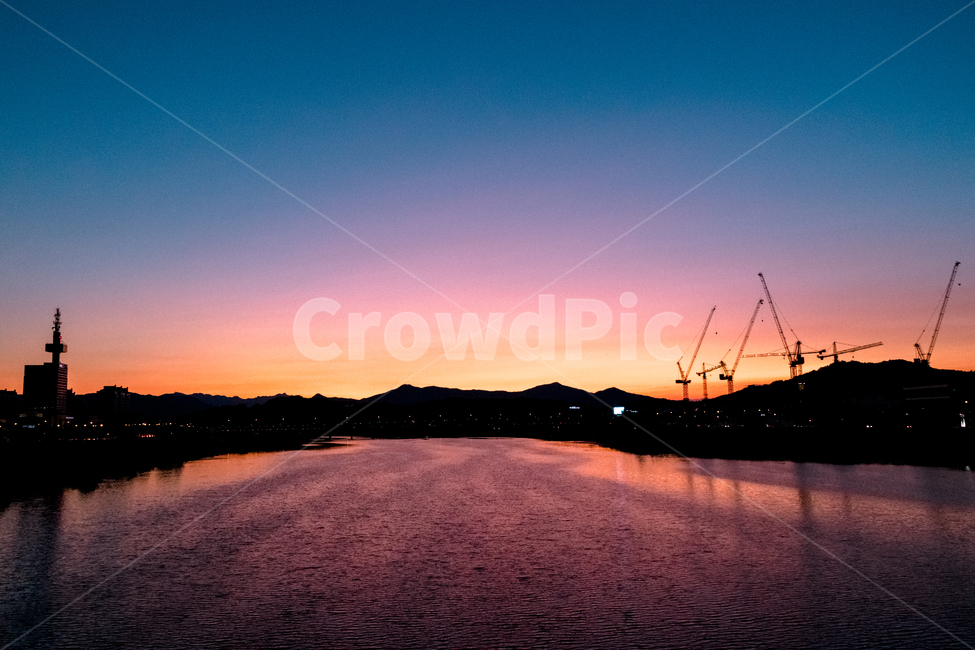 강,하천,sunset,일몰,sky,하늘,dusk,황혼,redsky,붉은하늘,river,dawn,새벽,야경,밤,풍경,nightscape,night,landscape