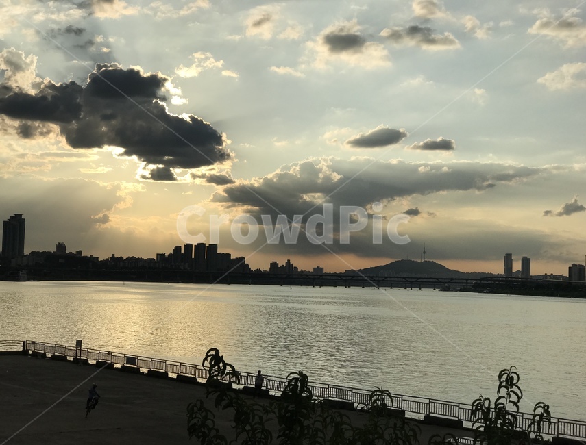 자연,하늘,노을,풍경,한강,도시,풍경,city,landscape,nature,outdoors,옥외,weather,날씨,water,물