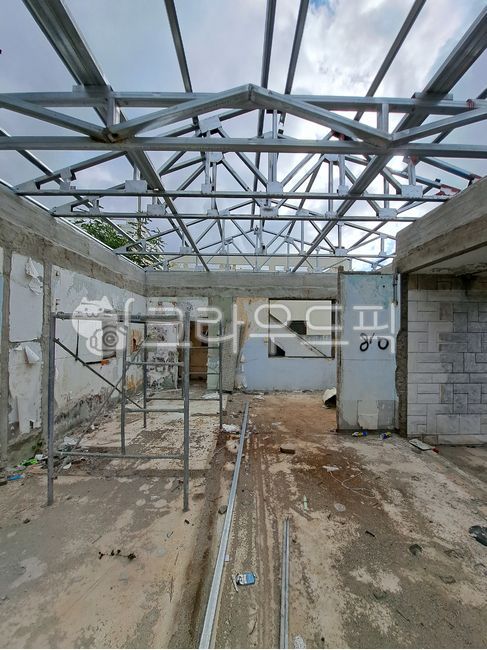 roof,renovation,remodeling,reconstruction work,iron frame,old house,framing,bench,roof framing,housing construction,ruins,renovation work,window,abandoned house,wall,window frame,empty house,frame
