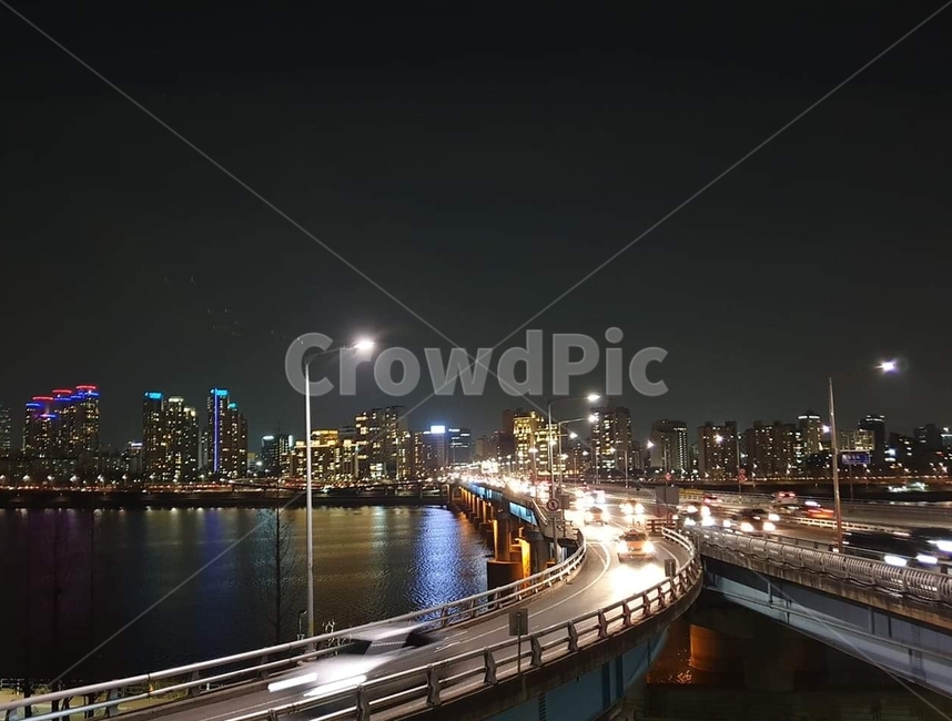 한강,도시,다리,불빛,야경,차,city,어반,중심지,urban,도로,town,metropolis,building,야경,밤,풍경,nightscape,night,landscape,road,시티,건물,freeway,고속 도로