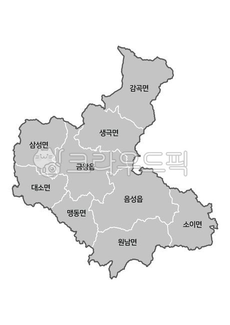 음성군,음성군행정지도,음성군행정구역,음성,충북음성,한국지도,음성군지도
