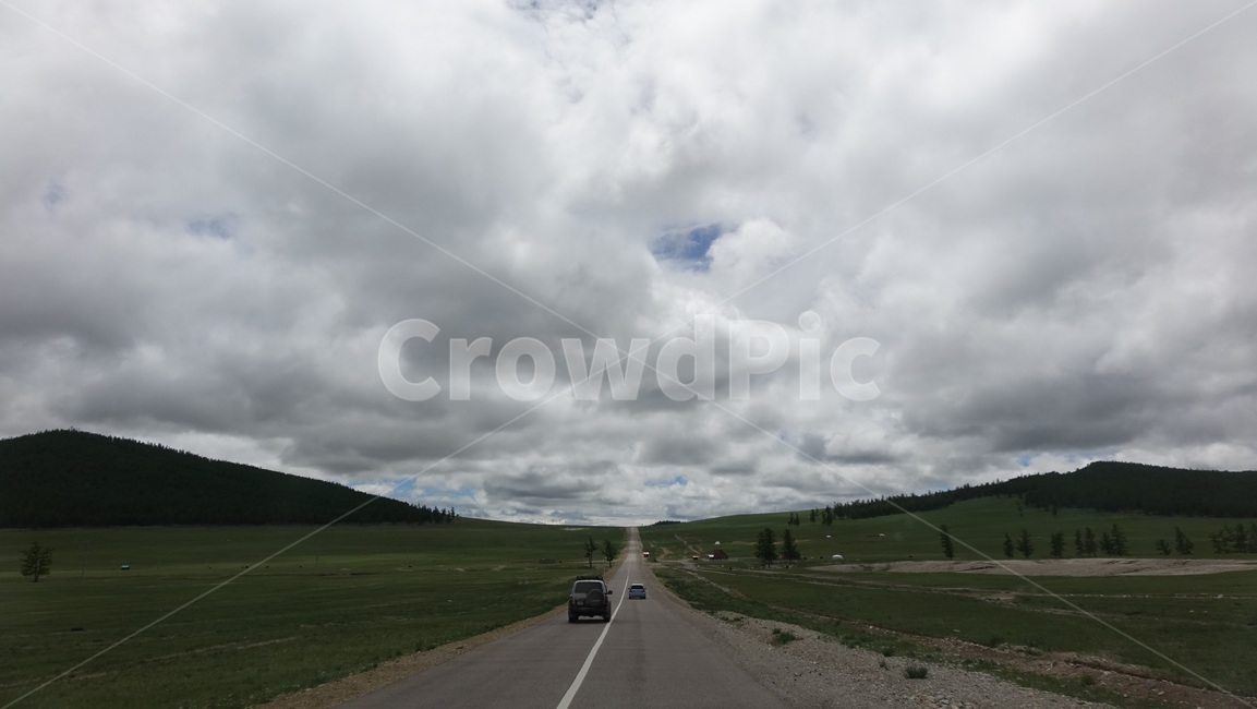길,도로,자연,nature,road,highway,horizon,지평선,sky,하늘,cloud,구름,몽골,초원,지프차,모험,아웃도어,하이웨이