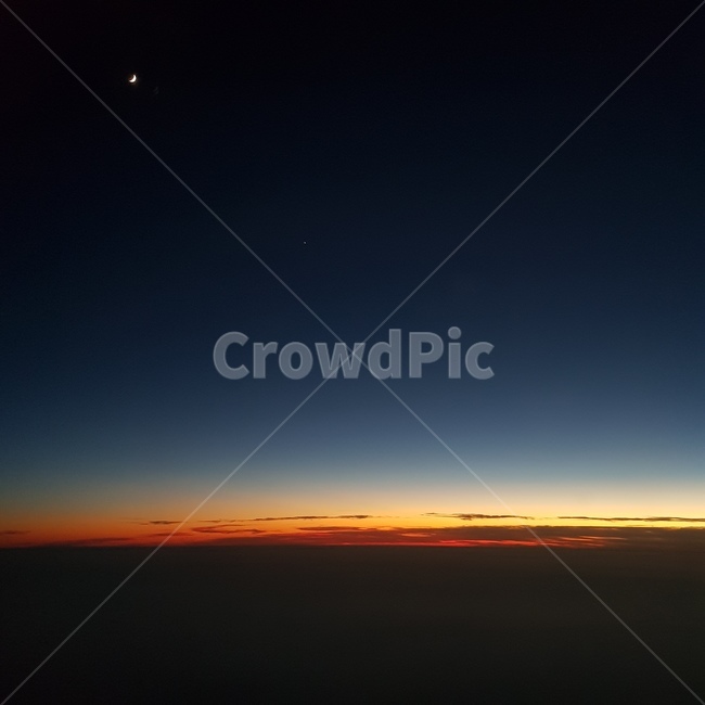 노을,하늘,달,구름,별,자연,풍경,nature,landscape,야경,밤,nightscape,night,outdoors,옥외,sky,dawn,새벽,red sky,붉은 하늘,dusk,황혼,sunset,일몰