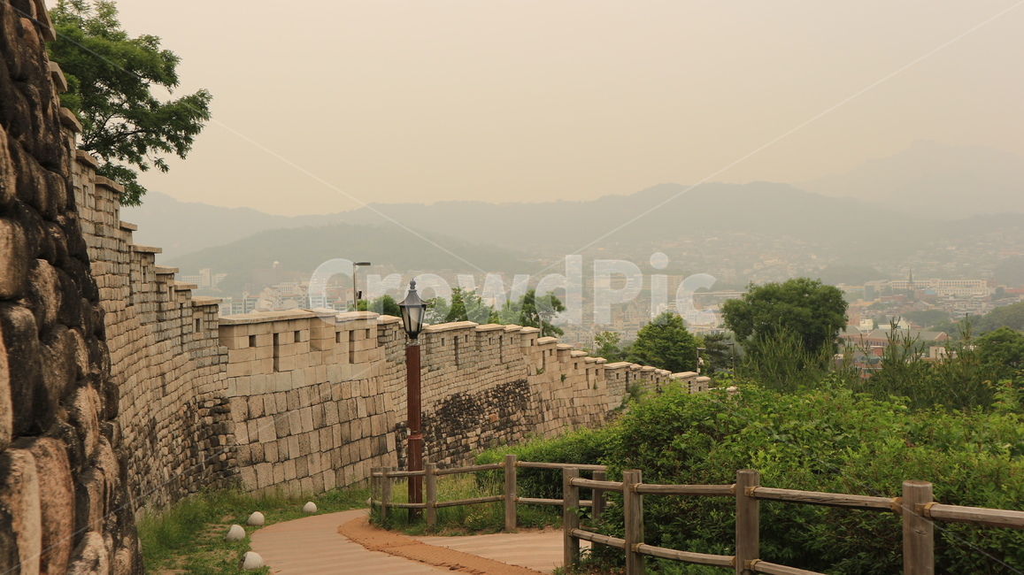 성곽길,낙산공원,미세먼지,공기오염,한양도성,airpollution,finedust